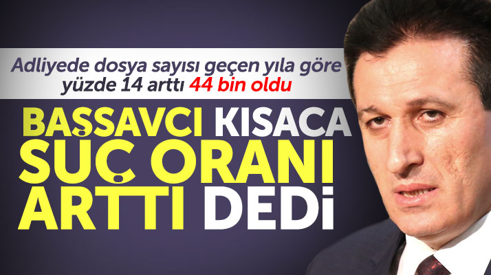 Samsun Cumhuriyet Başsavcısı Yavuz: Savcılık soruşturma dosya sayısı 44 bin oldu