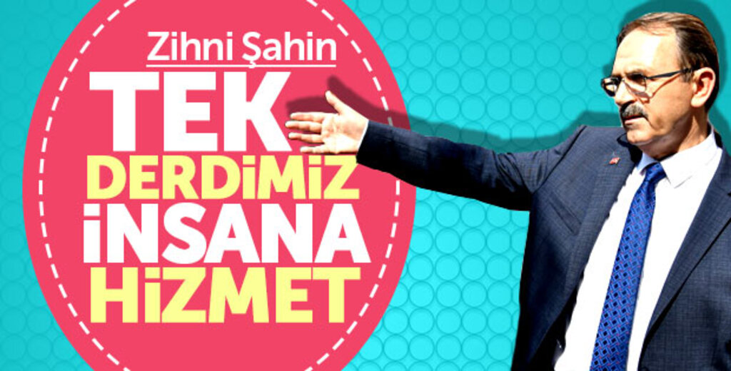 Samsun Büyükşehir Belediye Başkanı Zihni Şahin: Tek derdimiz insana hizmet