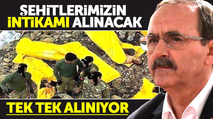 Zihni Şahin: Şehitlerimizin intikamı er yada geç alınacak