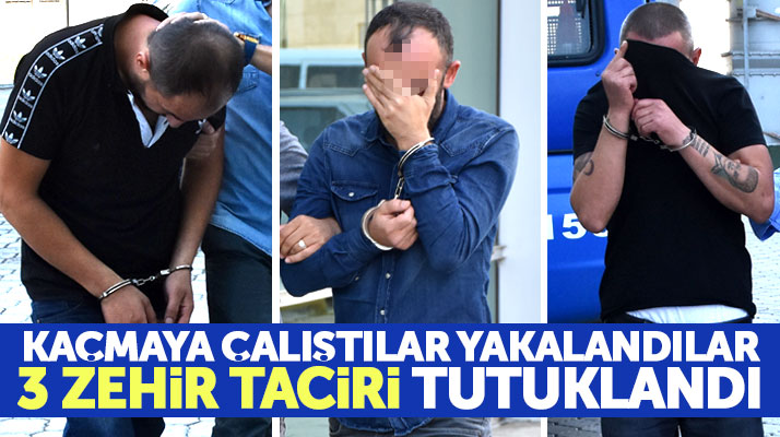 Samsun'da narkotik polisleri zehir tacirlerine göz açtırmıyor! 3 tutuklama