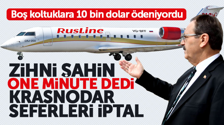 Samsun Krasnodar seferleri için boş koltuklara yapılan 10 bin dolarlık ödeme durduruldu