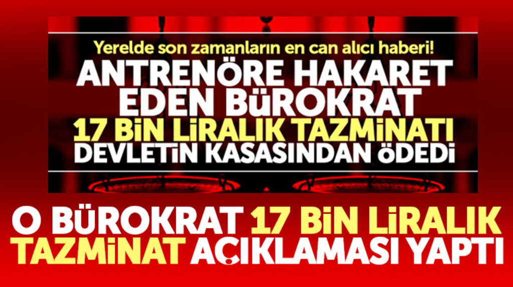 Samsun'da 17 bin liralık tazminatı devlete ödettirdiği iddia edilen bürokrat açıklama yaptı