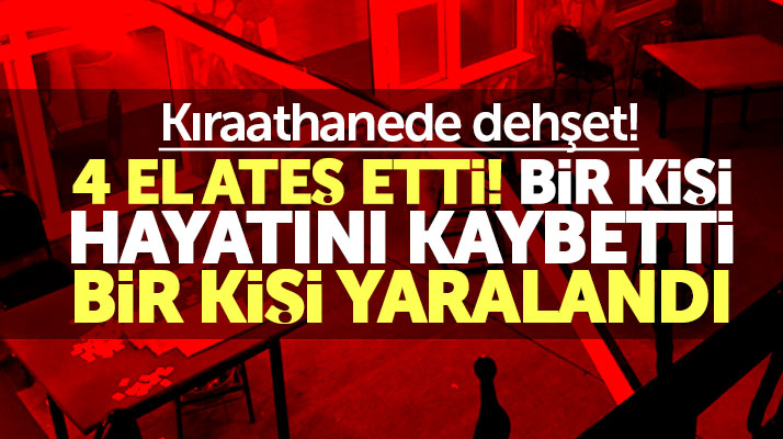 Samsun'un Atakum ilçesinde kıraathanede silahlı kavga! 1 kişi öldü 1 kişi yaralandı