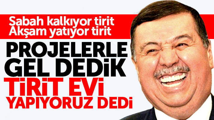 Murat İkiz, Havza'ya belediyenin yapacağı tirit evini yeni proje olarak açıkladı