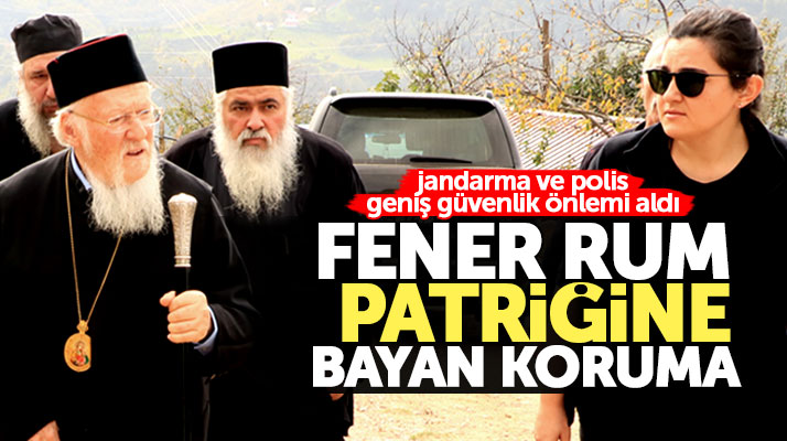 Samsun'a gelen Fener Rum Patriği Bartholomeos için geniş güvenlik önlemi alındı