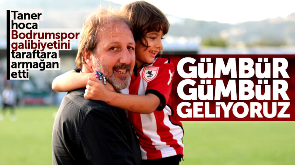Yılport Samsunspor Teknik Direktörü Taner Taşkın: Gümbür gümbür geliyoruz