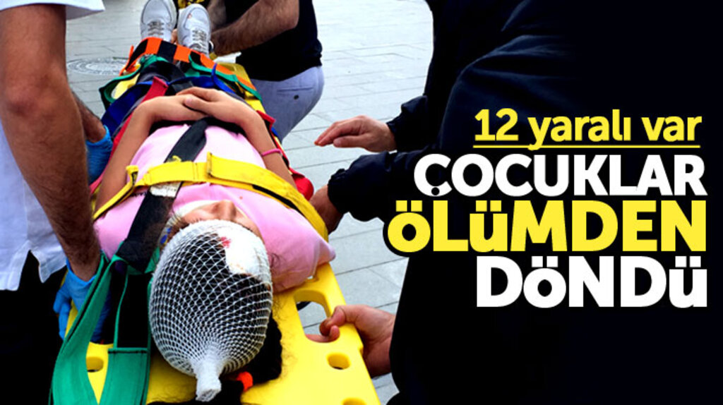 Samsun'da AVM'de yürüyen merdivenlerde düşen öğrenciler ölümden döndü