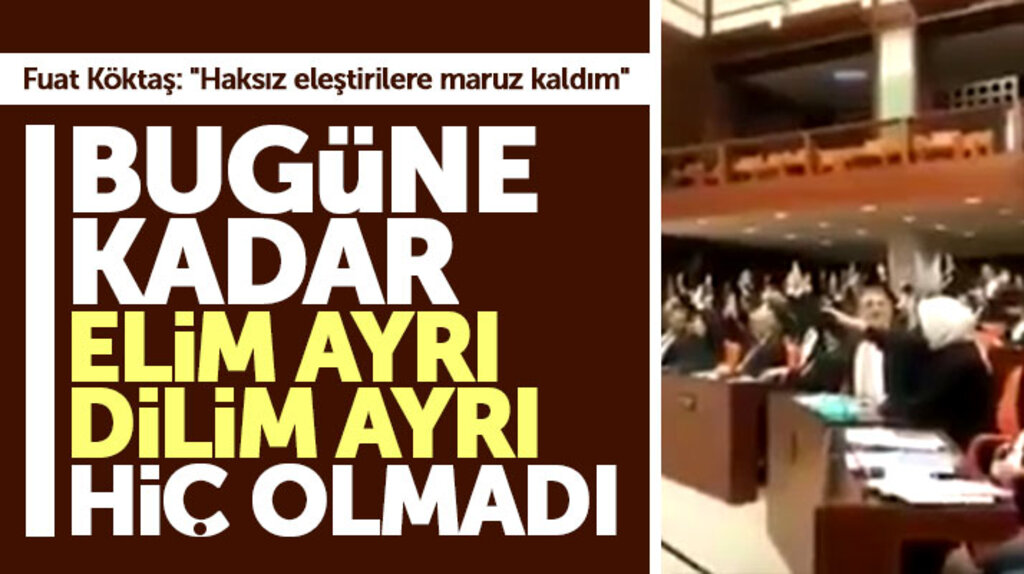Fuat Köktaş'tan fındık açıklaması: Bugüne kadar elim ayrı, dilim ayrı hiç olmadı