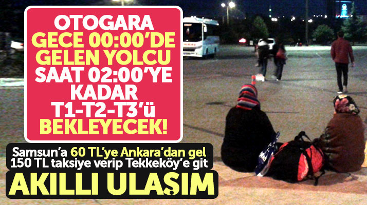 Samsun otogarından SAMULAŞ otobüslerinin hareket saatleri birer saat ara ile