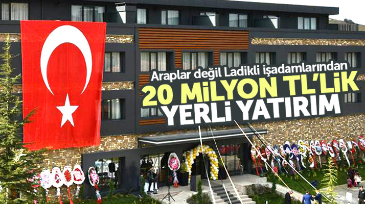 Samsun'un Ladik ilçesine 20 milyon TL'lik yerli termal otel yatırımı