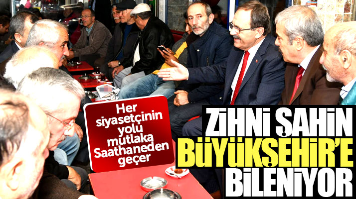 Zihni Şahin Samsun'da Saathane Meydanı esnaflarını ziyaret etti