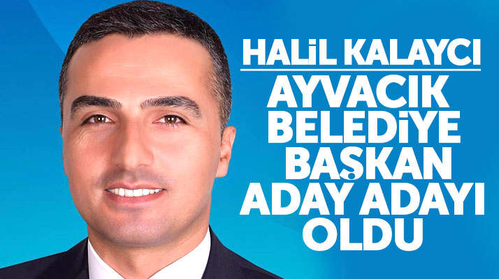 Samsun'da Halil Kalaycı Ayvacık İlçe Belediye Başkan aday adayı oldu