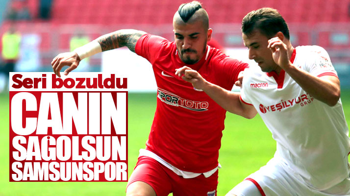 Yılport Samsunspor kendi sahasında Keçiörengücü'ne 2-1 yenildi