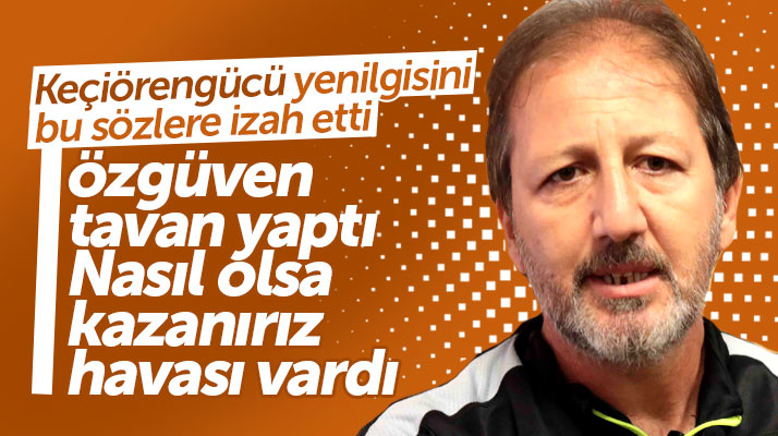 Yılport Samsunspor Teknik Direktörü Taşkın Bire1'de açıkladı: Öz güven tavan yapmıştı