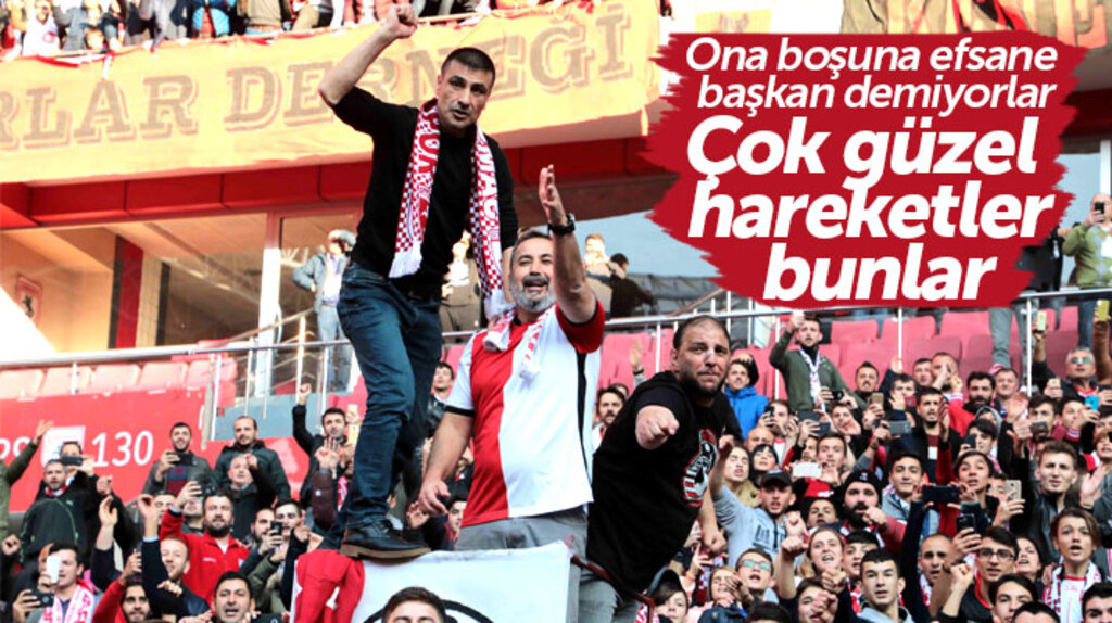 İsmail Uyanık Hacettepe maçını Samsunspor taraftarı ile birlikte tribünde izledi