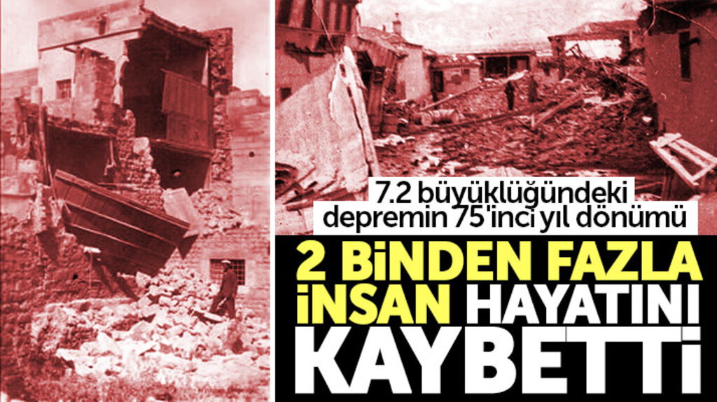 Samsun'da 2 binden fazla insanın hayatını kaybettiği Ladik depreminin 75'inci yılı anıldı