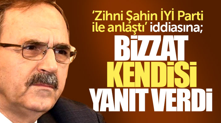 Samsun Büyükşehir Başkanı Zihni Şahin İYİ Parti ile anlaştı iddiasına açıklama yaptı