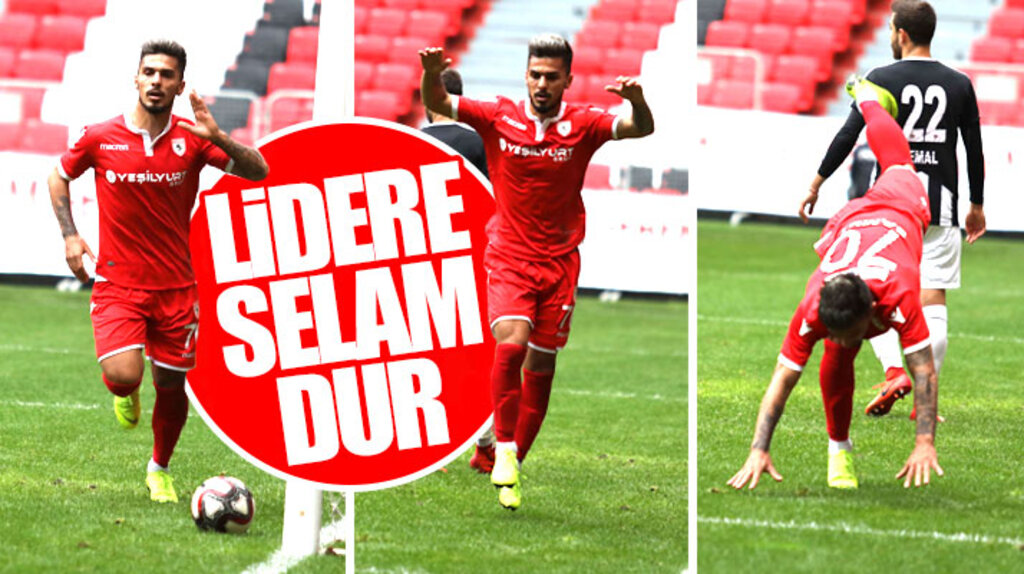 Yılport Samsunspor Manisaspor'a 4 gol atıp ligde liderliğe yükseldi
