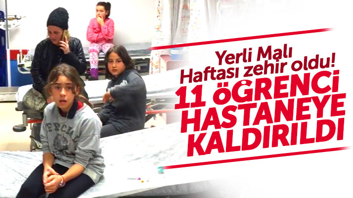 Samsun'da Alparslan İlkokulunda 11 öğrenci Yerli Malı Haftasında zehirlendi