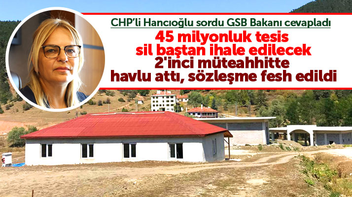 Samsun Vezirköprü'de 45 milyon TL'lik kamp eğitim merkezi 3'üncü kez ihaleye çıkacak