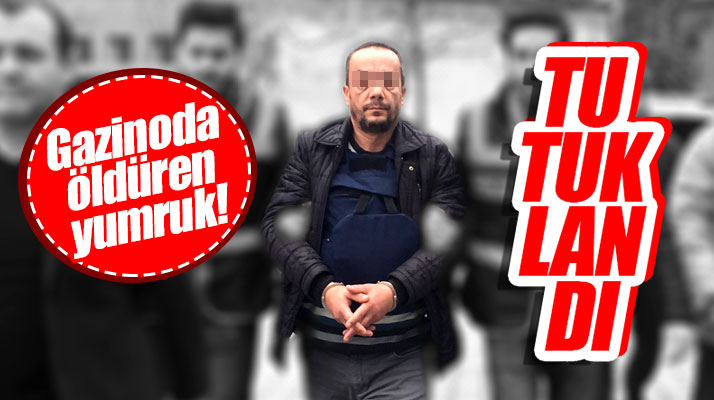Samsun'da gazinoda arkadaşına yumruk atıp ölümüne neden olan Adem Gül tutuklandı