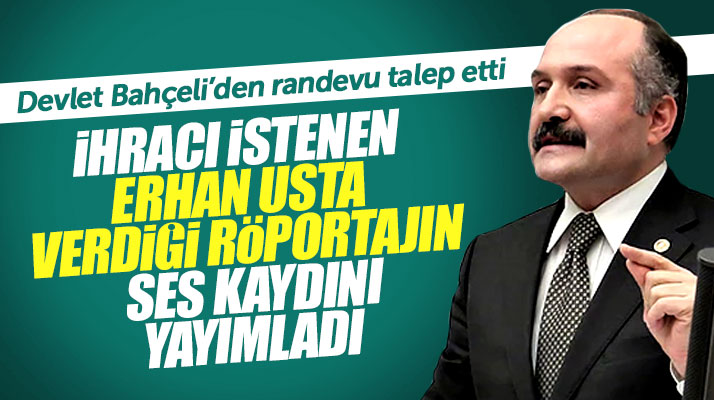 Erhan Usta çarpıtıldığını söylediği röportajının ses kaydını yayımladı