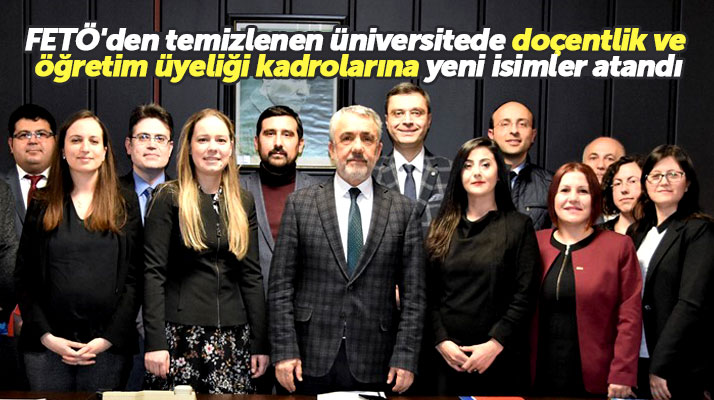 Samsun OMÜ'de doçentlik ve doktor öğretim üyeliği kadrolarına yeni isimler atandı