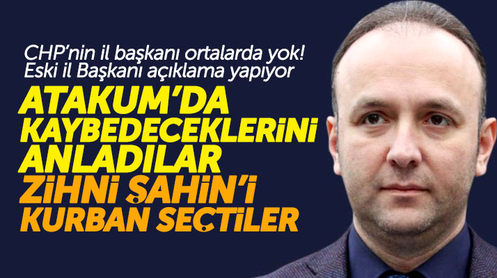 Samsun'da CHP'li Tufan Akcagöz'den Zihni Şahin açıklaması! Kurban seçtiler