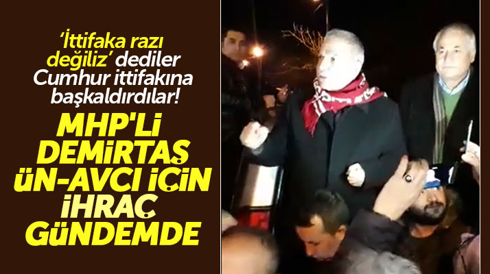 Samsun'da ittifaka razı değiliz diyen 3 ismin MHP'den ihracı gündemde