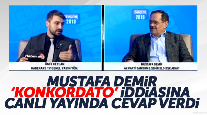 Samsun Büyükşehir adayı Mustafa Demir konkordato iddiasına cevap verdi