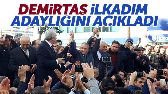 Samsun'da Necattin Demirtaş, İYİ Parti İlkadım Belediye Başkan adaylığını açıkladı