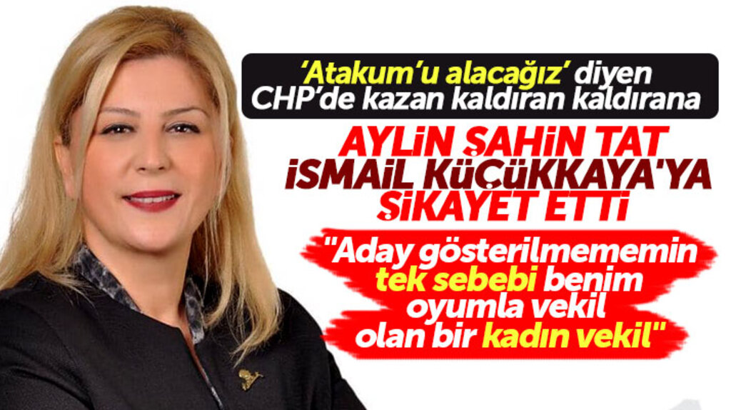 Samsun'da CHP aday adayı Aylin Şahin Tat: Adaylığım bir kadın vekil tarafından engellendi