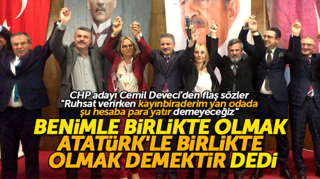 Samsun'da CHP'nin Atakum adayı Cemil Deveci'den iş yeri ruhsatları ile ilgili flaş sözler