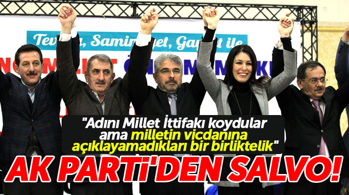 AK Parti Samsun Milletvekilleri Millet İttifakını eleştirdi! Kirli İttifak