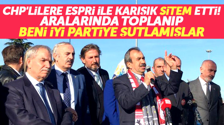 İYİ Parti Samsun Büyükşehir adayı Hayati Tekin CHP'lilere sitem etti