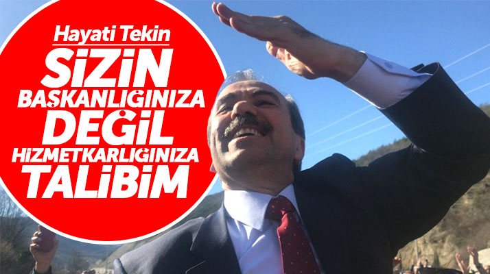 İYİ Parti Samsun Büyükşehir adayı Hayati Tekin: Başkanlığa değil hizmetkarlığa talibim