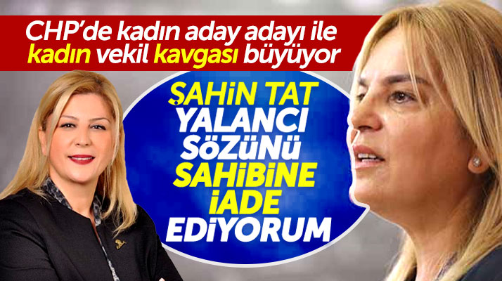 Samsun CHP'de kadın kavgası! Aylin Şahin Tat, Neslihan Hancıoğlu'nu kınadı