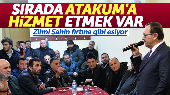 Atakum Belediye Başkan adayı Zihni Şahin: Sırada Atakum'a hizmet etmek var
