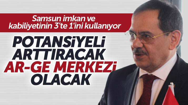 Samsun Büyükşehir adayı Mustafa Demir: Samsun için AR-GE Merkezi kuracağız