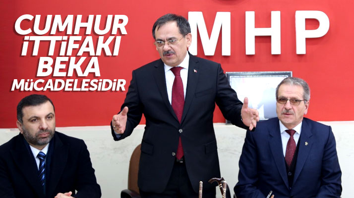 Mustafa Demir, MHP ziyaretinde açıkladı: Cumhur İttifakı beka mücadelesidir
