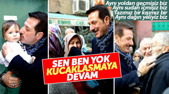 Samsun'da Cumhur İttifakı adayı Erdoğan Tok'tan sen ben yok kucaklaşmaya devam mesajı