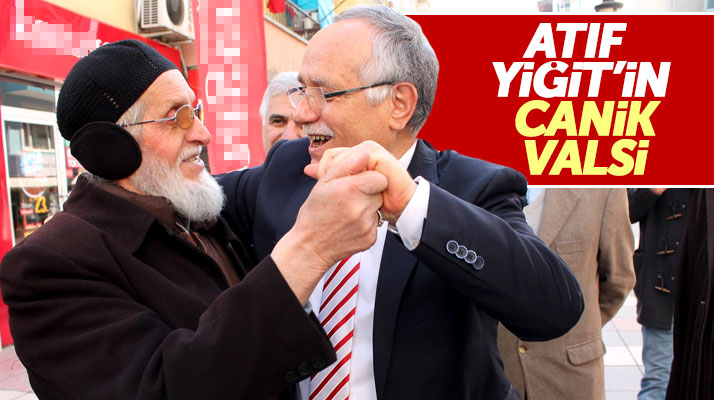 Samsun'da İYİ Parti'nin Canik adayı Atıf Yiğit sahada fırtına gibi esiyor