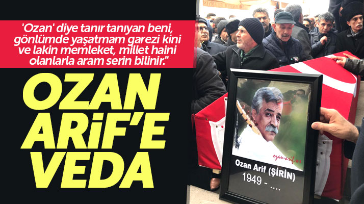 Ozan Arif'in cenazesi Samsun'da son yolculuğuna uğurlandı