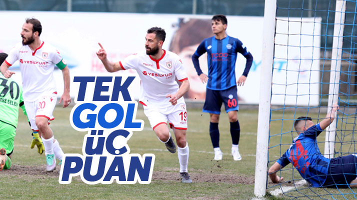 Yılport Samsunspor deplasman maçında Ankara Demirspor'u 1-0 yendi