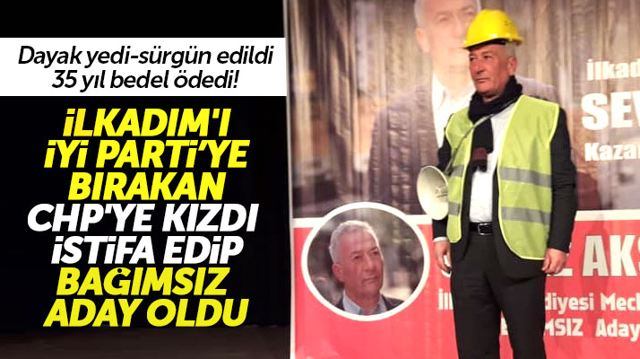 Samsun'da CHP'ye ittifak tepkisi! 35 yıllık partili istifa edip bağımsız aday oldu