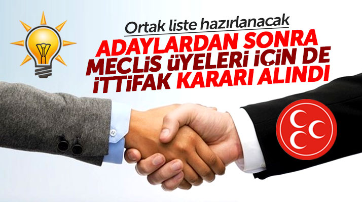 Samsun'da AK Parti ve MHP meclis üyeleri listesini ortak hazırlayacak