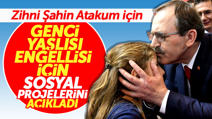 Cumhur İttifakı Atakum adayı Zihni Şahin Atakum için sosyal projelerini açıkladı
