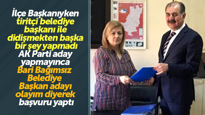 Samsun Havza'da AK Parti eski İlçe Başkanı Karahan, bağımsız belediye başkan adayı oldu