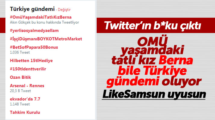 Samsun OMÜ'de ki tatlı kız Berna Twitter'de Türkiye gündemi oldu