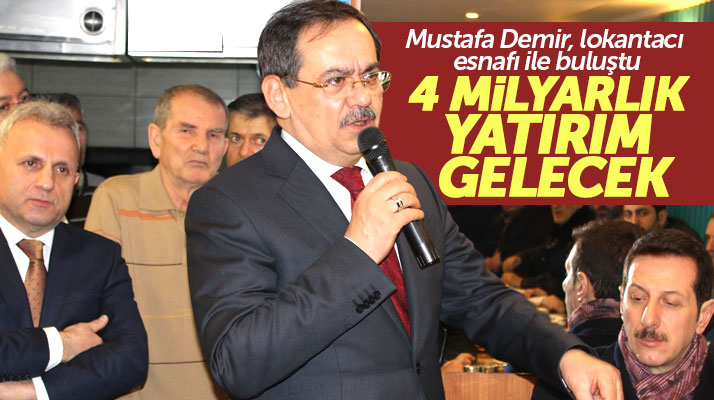 Samsun Büyükşehir adayı Mustafa Demir: Samsun'da 4 milyarlık yatırımın önünü açacağız